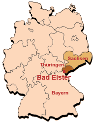 Anreise - Deutschlandkarte